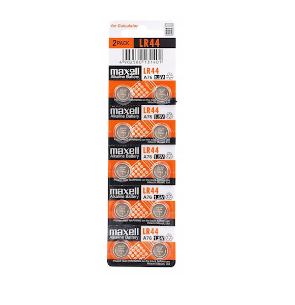 BATERIA MAXELL LR44/AG13 1,5V ALKAICZNA