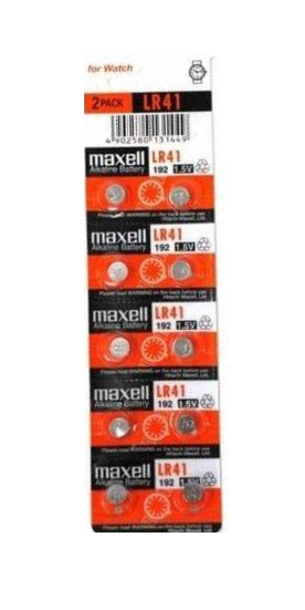 BATERIA MAXELL LR41/AG3 1,5V ALKAICZNA