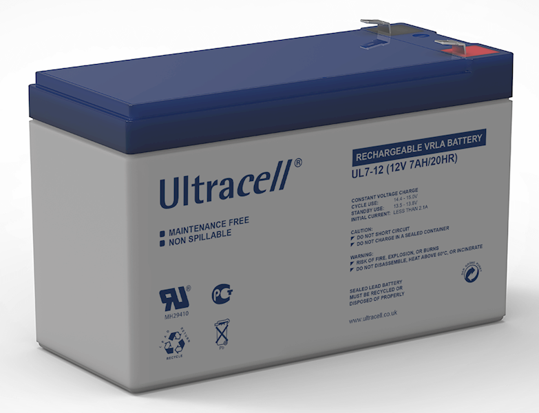 AKUMULATOR AGM ULTRACELL UL7-12 12V 7Ah