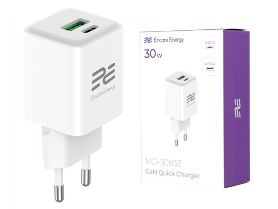 ŁADOWARKA ENCORE ENERGY GaN 30W MD-3083Z