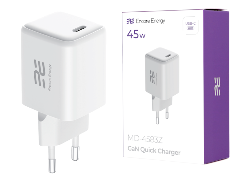 ŁADOWARKA ENCORE ENERGY GaN 45W MD-4583Z