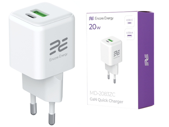 ŁADOWARKA ENCORE ENERGY GaN 20W MD-2083ZC