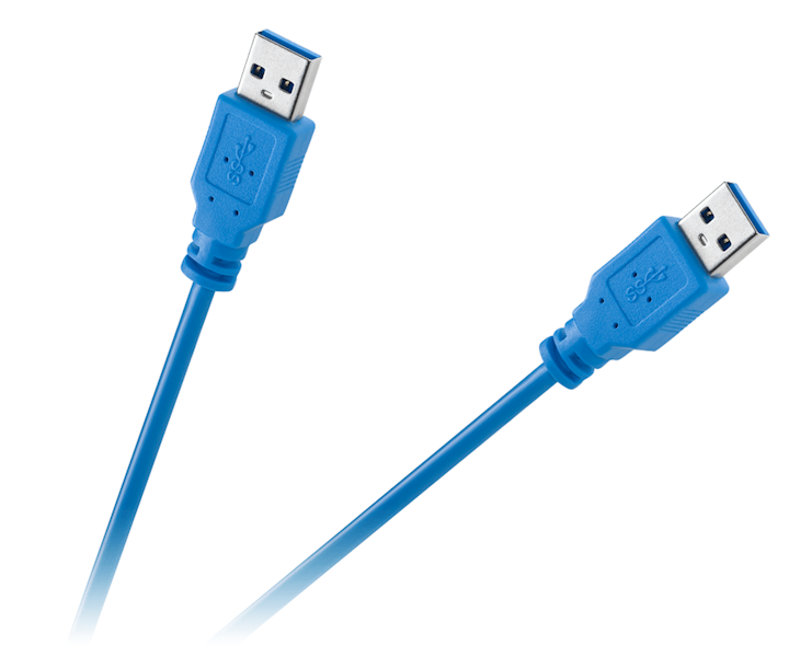 KABEL USB 3.0 1,8M NIEBIESKI