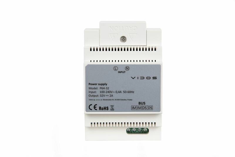 ZASILACZ VIDOS 2IP P64-32V 2A