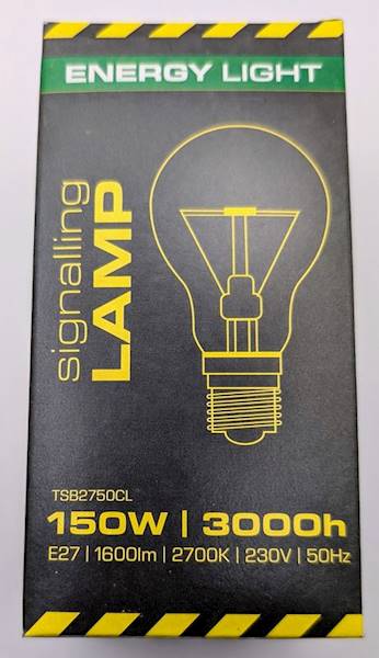 ŻARÓWKA ENERGY LIGHT E27 150W KULKA
