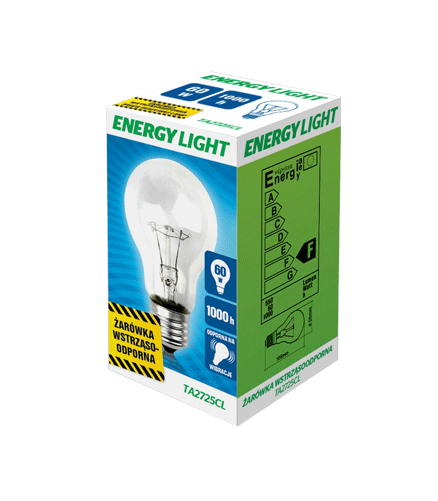 ŻARÓWKA ENERGY LIGHT E27 25W KULKA