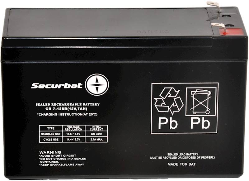 AKUMULATOR AGM SECURBAT 12V 7Ah