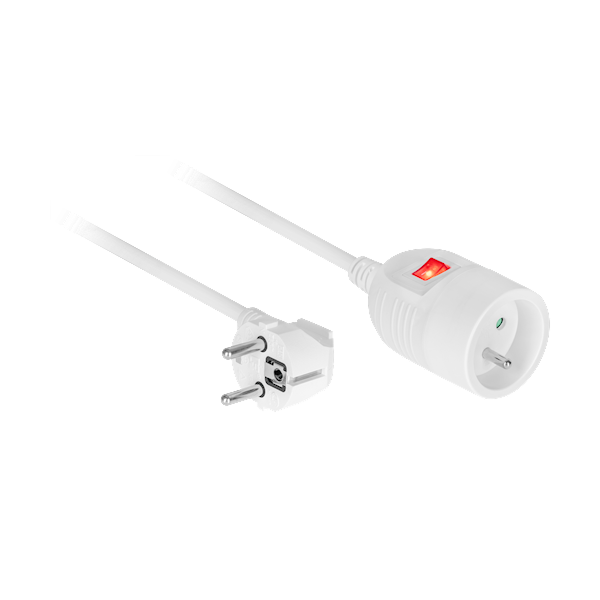 PRZEDŁUŻACZ SIECIOWY REBEL 1G 3M URZ3634