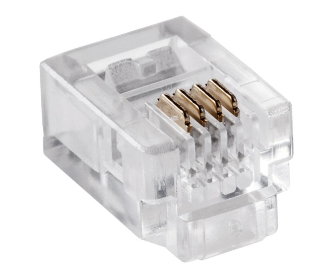 WTYK TELEFONICZNY 6P4C RJ-11