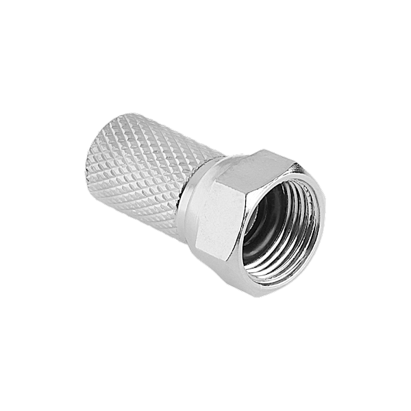 Wtyk SAT F 6,8mm + USZCZELKA CU Cabletech