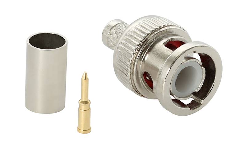 WTYK BNC 50 OHM ZACISKANY