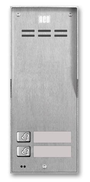 PANEL NATYKOWY ACO FAM-P-2NPACC NT 2-rodzinny