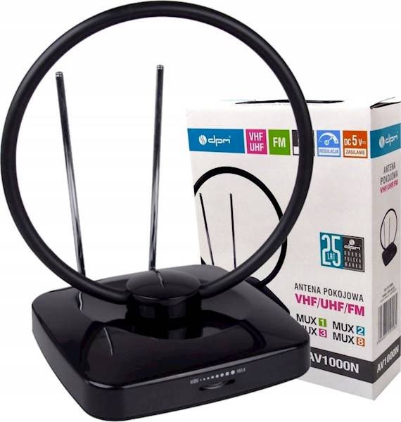 ANTENA POKOJOWA DPM AV1000N DVB-T2