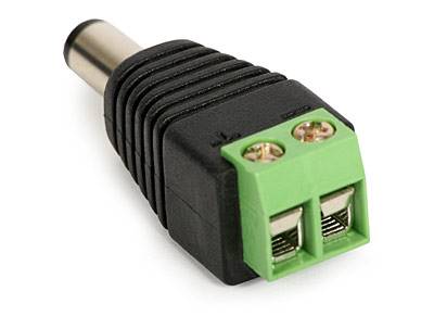 SZYBKOZŁĄCZE S-55 WTYK ZASILAJĄCY DC 2.1/5.5