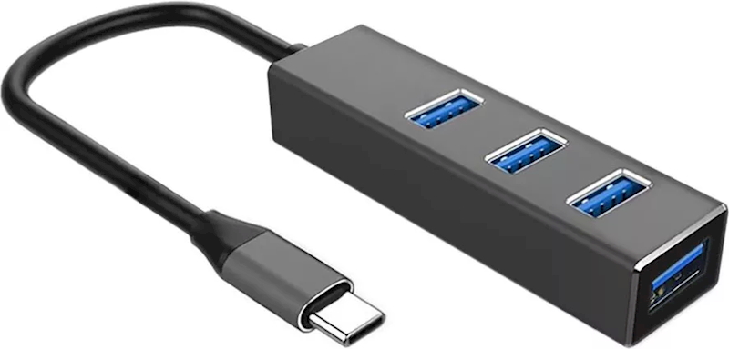 HUB USB C WT.- 4 x GNIAZDA USB 3.0 ART OEM-C15