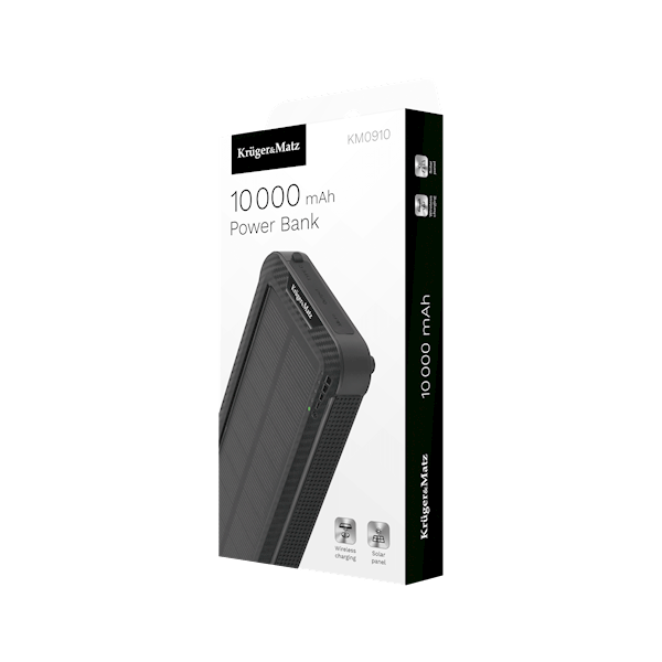 POWER BANK K&M 10000mAh SOLARNY KM0910