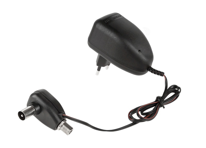 ZASILACZ ANTENOWY Z GNIAZDEM F 12V LXG04PK