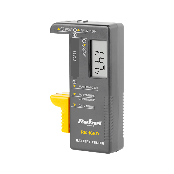 TESTER BATERII REBEL MIE-RB-168D