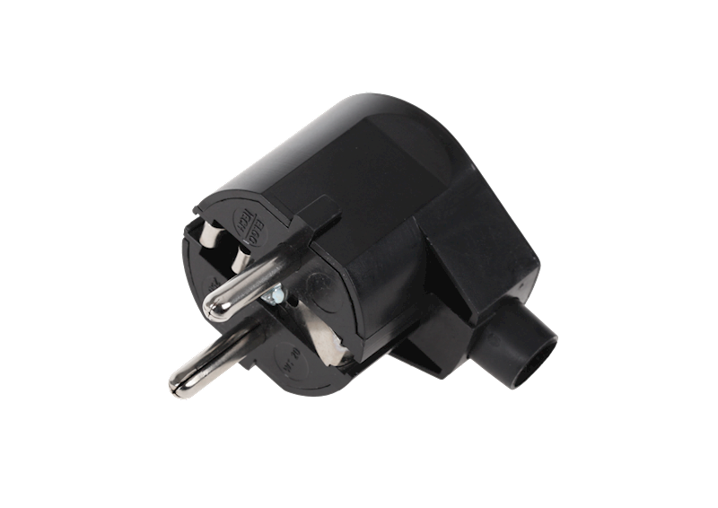 WTYCZKA KĄTOWA Z UZIEMIENIEM WT-20 BIAŁA