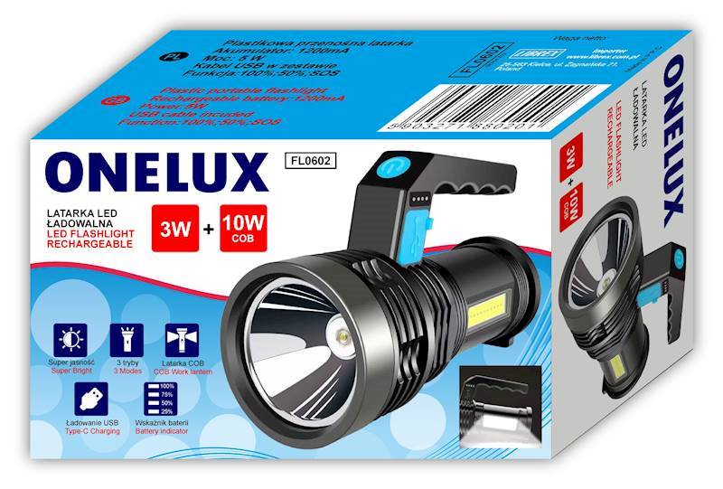 LATARKA ONELUX FL0602 3W+10W COM