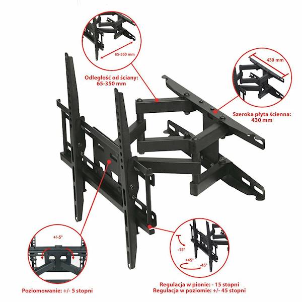 UCHWYT TV ART UX150 23-65"