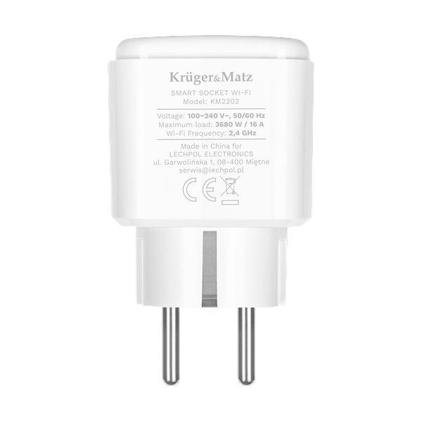 GNIAZDKO ELETRYCZNE WIFI KRUGER&MATZ CONNOTECH P4