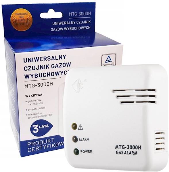 CZUJNIK GAZU PROPAN-BUTAN (LPG), METAN MTG-300H