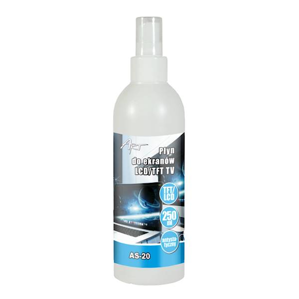 PŁYN DO CZYSZCZENIA EKRANÓW LCD 250ml AS-20