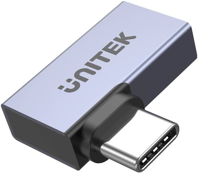ADAPTER UNITEK USB-C na USB-C kątowy A1040GY01