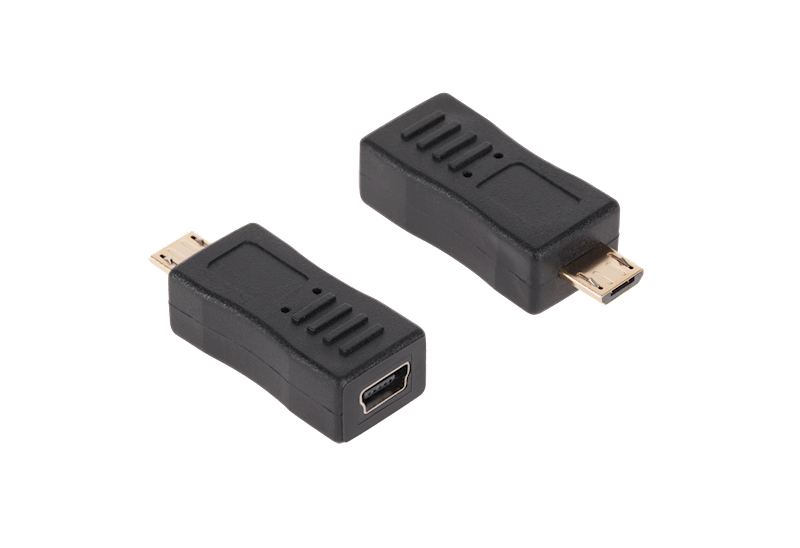 ZŁĄCZE GNIAZDO MINI USB - WTYK MICRO USB ZLA0793