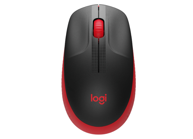 MYSZ LOGITECH BEZPRZEWODOWA NANO M190 CZERWONA
