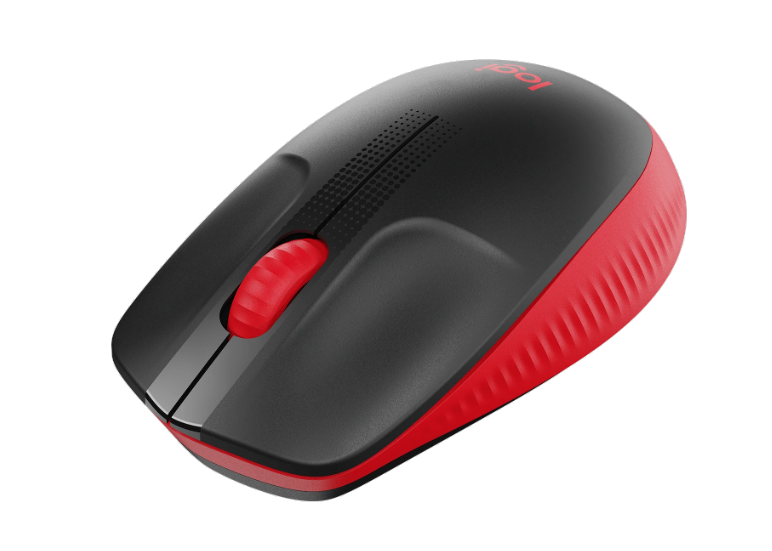 MYSZ LOGITECH BEZPRZEWODOWA NANO M190 CZERWONA