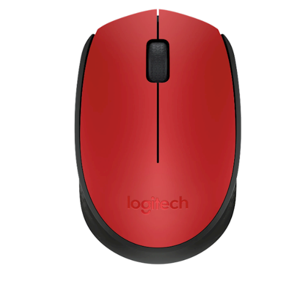 MYSZ LOGITECH BEZPRZEWODOWA M171 CZERWONA