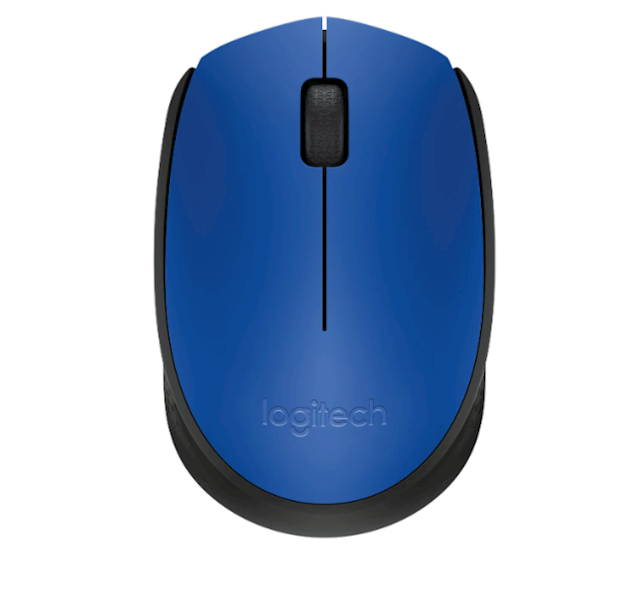 MYSZ LOGITECH BEZPRZEWODOWA M171 NIEBIESKA