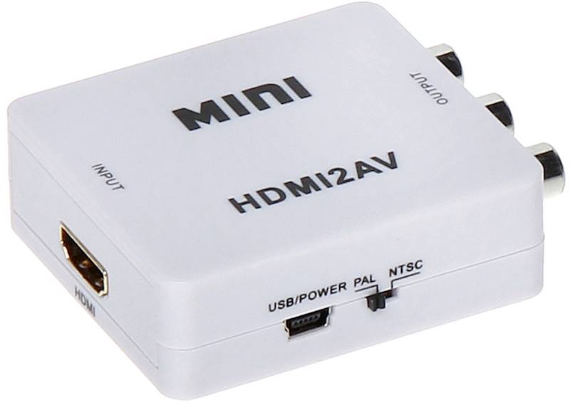 KONWERTER HDMI - AV (3RCA)