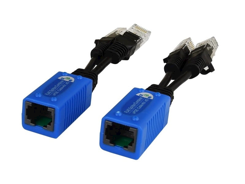 ROZGAŁĘŹNIK 2x GN.RJ45 - WT.RJ45 PULSAR POE2