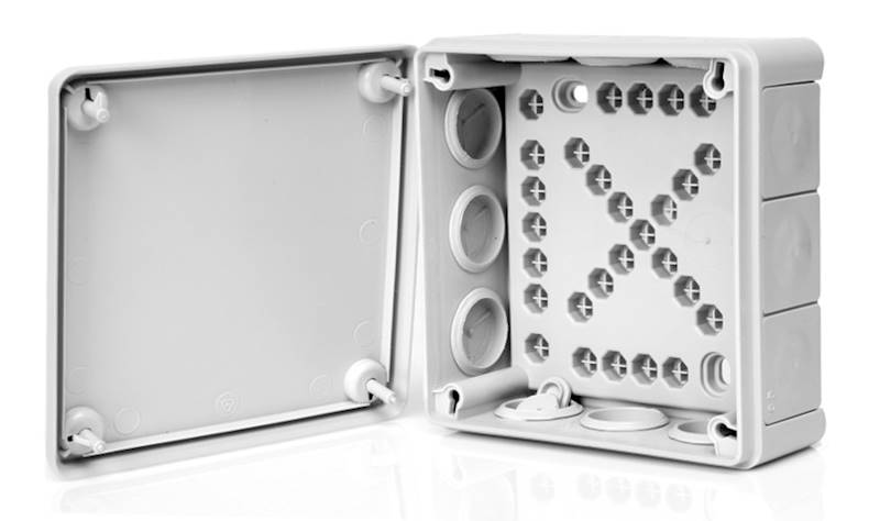 PUSZKA UNIWERSALNA VIPLAST VP-51 118x118mm BIAŁA