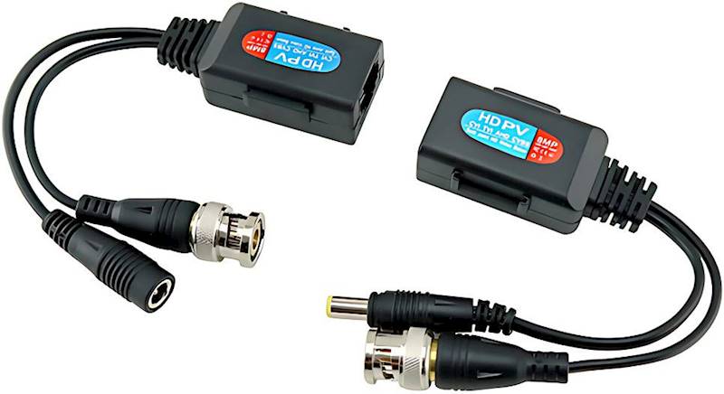 TRANSFORMATOR VIDEO KG-TR-01-P/4K RJ45-BNC 