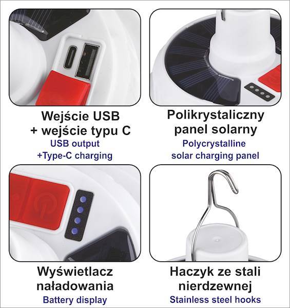 LAMPA SOLARNA ONELUX NFLS08