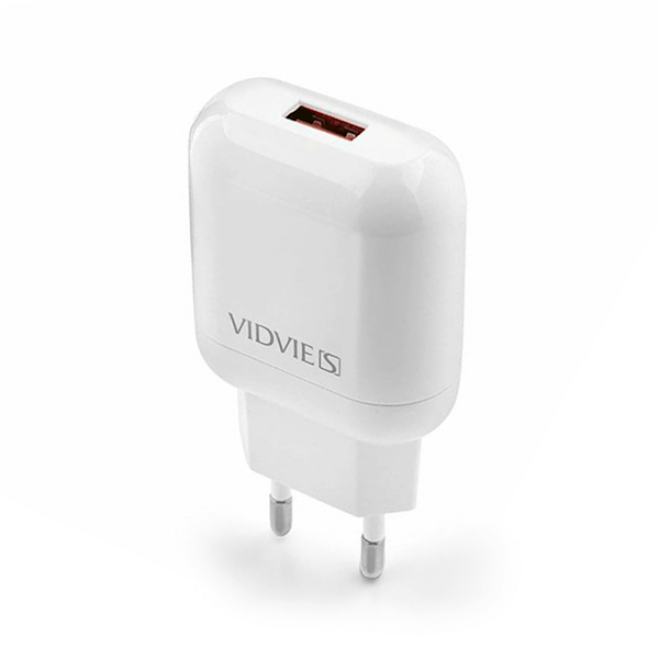 ŁADOWARKA SIECIOWA VIDIVE 2,4A USB