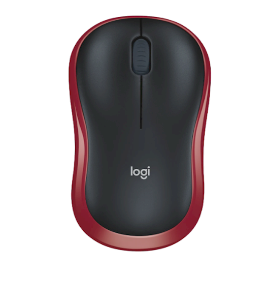 MYSZ LOGITECH BEZPRZEWODOWA M185 CZERWONA