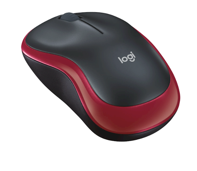 MYSZ LOGITECH BEZPRZEWODOWA M185 CZERWONA