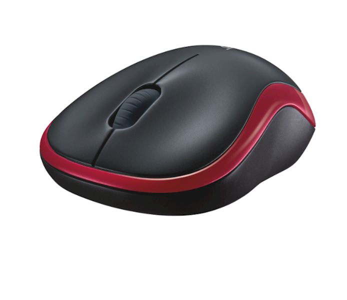 MYSZ LOGITECH BEZPRZEWODOWA M185 CZERWONA