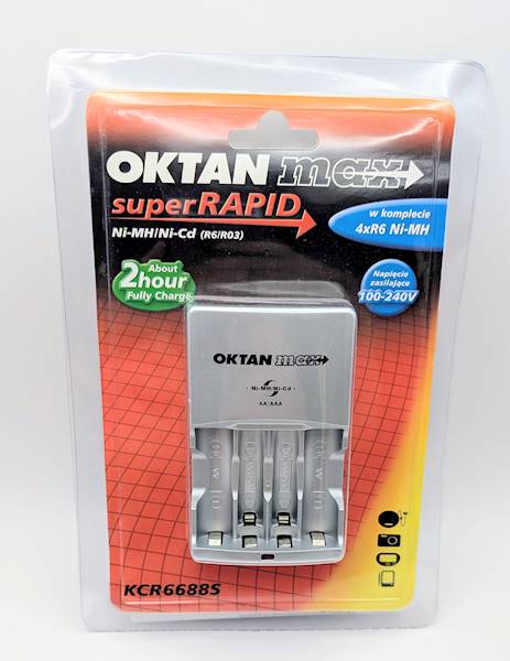 ŁADOWARKA DO AKUMULATORÓW OKTAN KCR6688S
