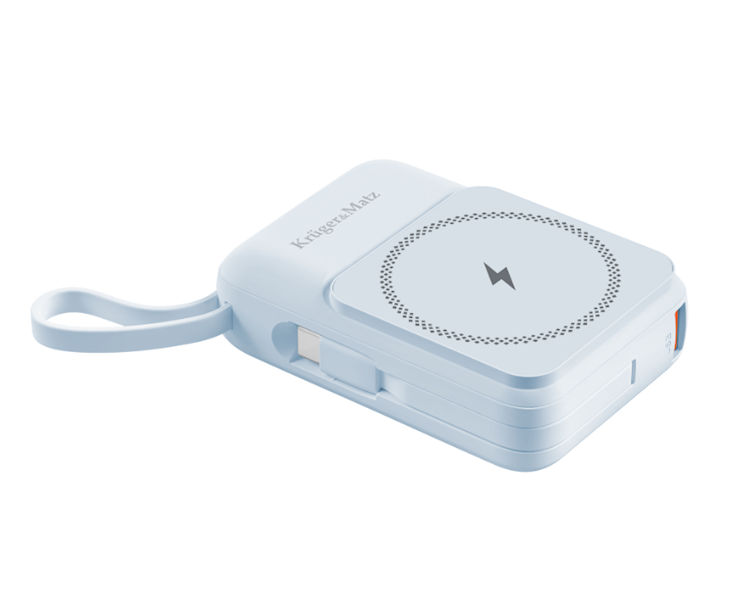 POWER BANK INDUKCYJNY K&M 10000mAh KM0913