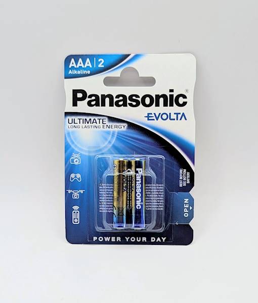 BATERIA PANASONIC AAA/LR03 EVOLTA 1.5V ALKAICZNA