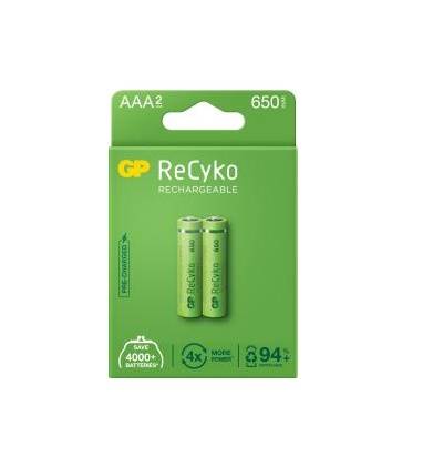 Akumulator AAA R03 650mAh 1.2V GP ReCyko+ EB2