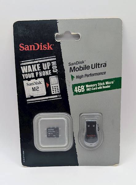 KARTA PAMIĘCI M2 SanDisk 4GB Z CZYTNIKIEM