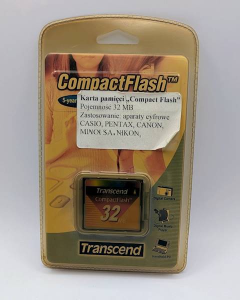 KARTA PAM.TRANSCEND DO APARTÓW COMPACT FLASH 32MB
