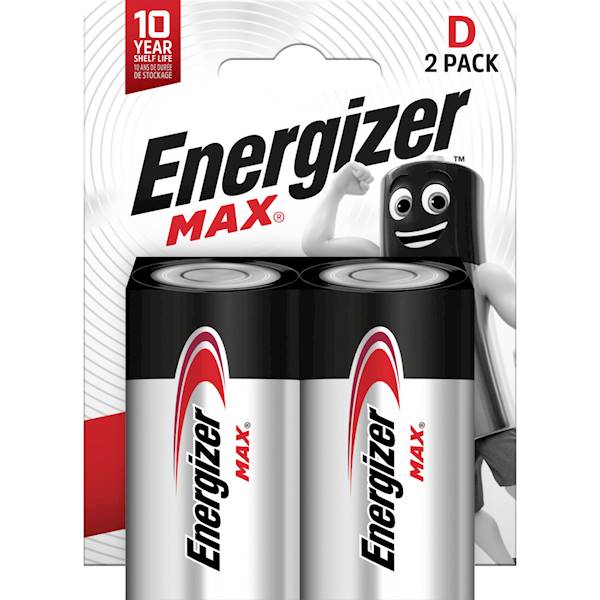 BLISTR BATERII ENERGIZER MAX LR20 1.5V 